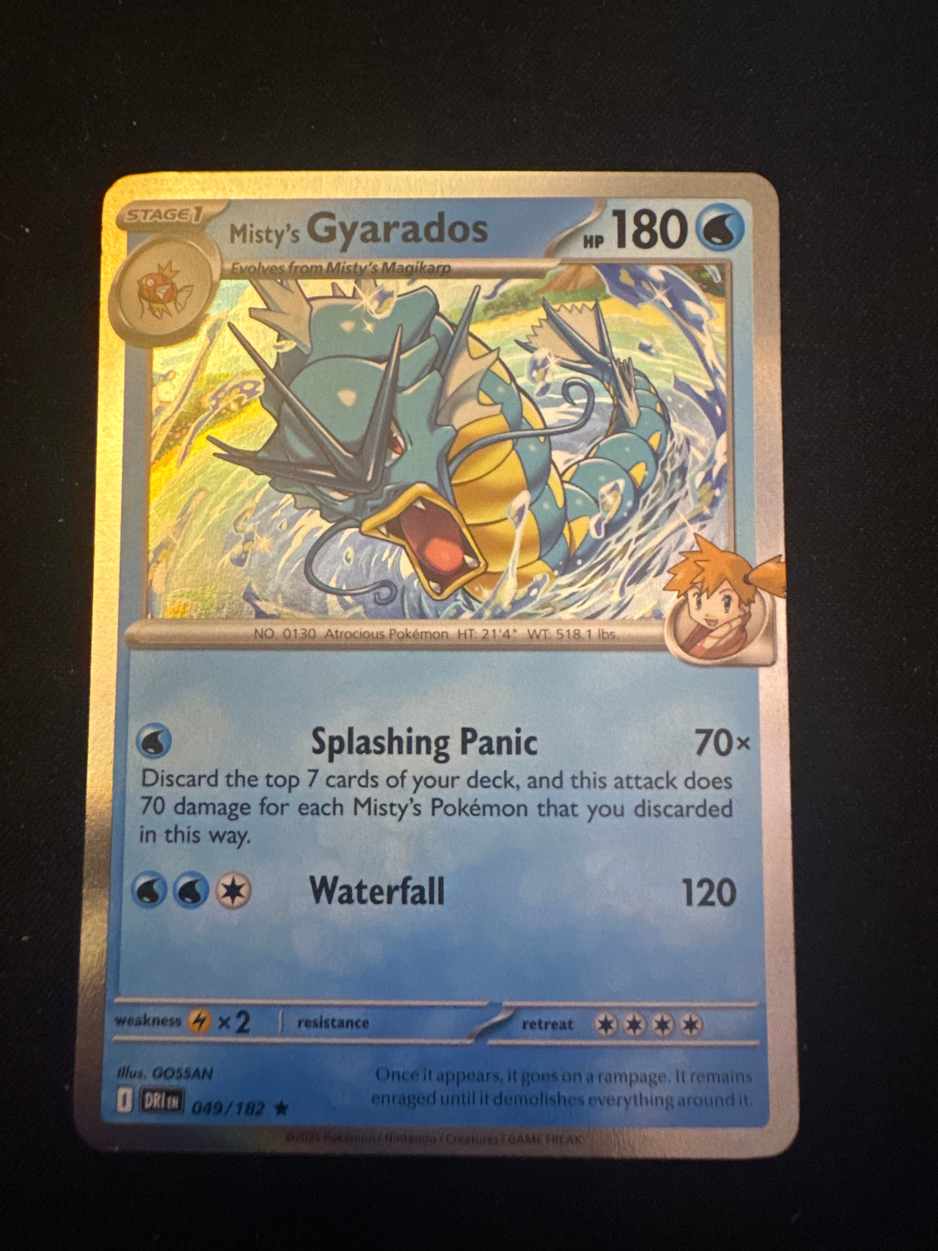 Misty's Gyarados from Destined Rivals