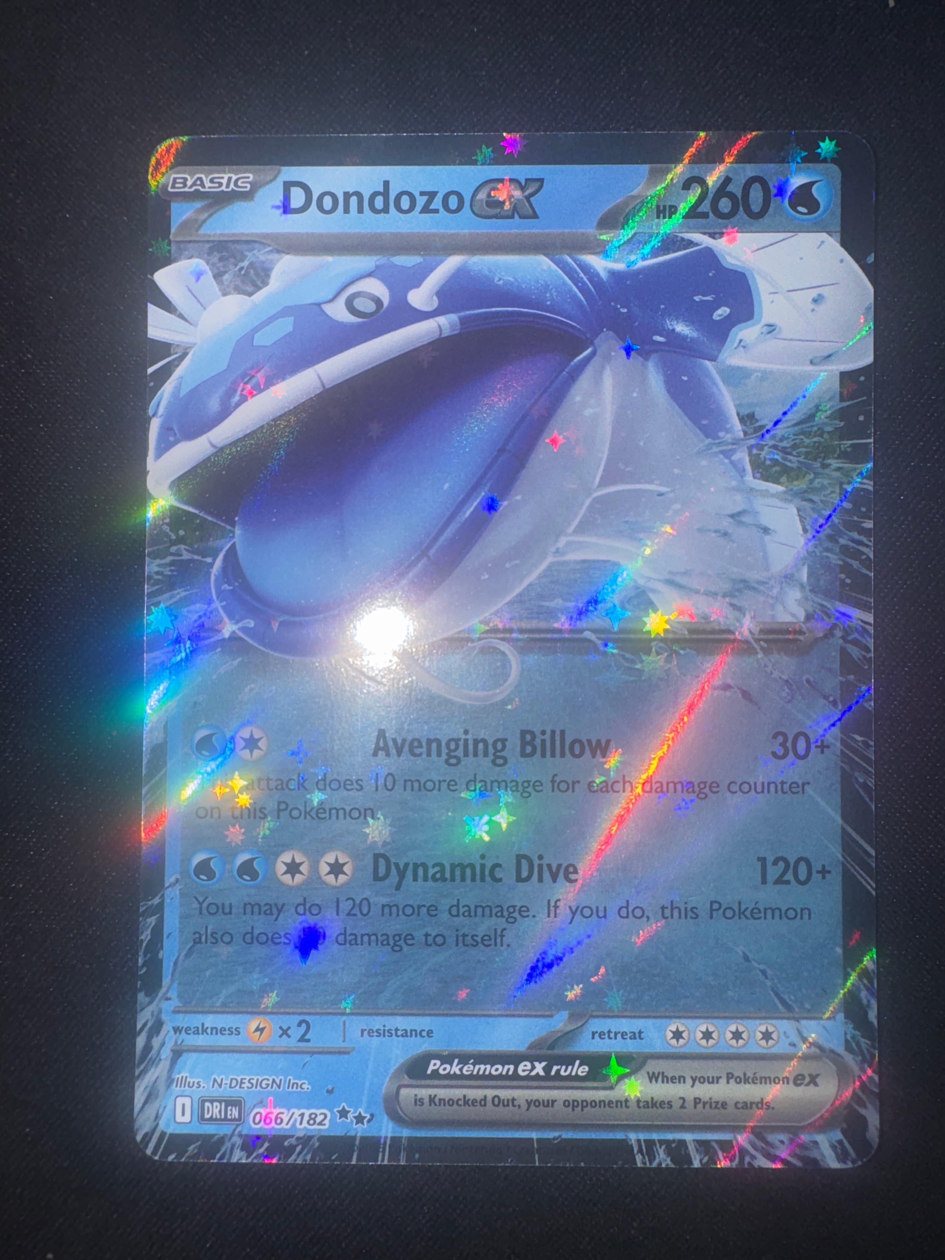 Dondozo ex from Destined Rivals