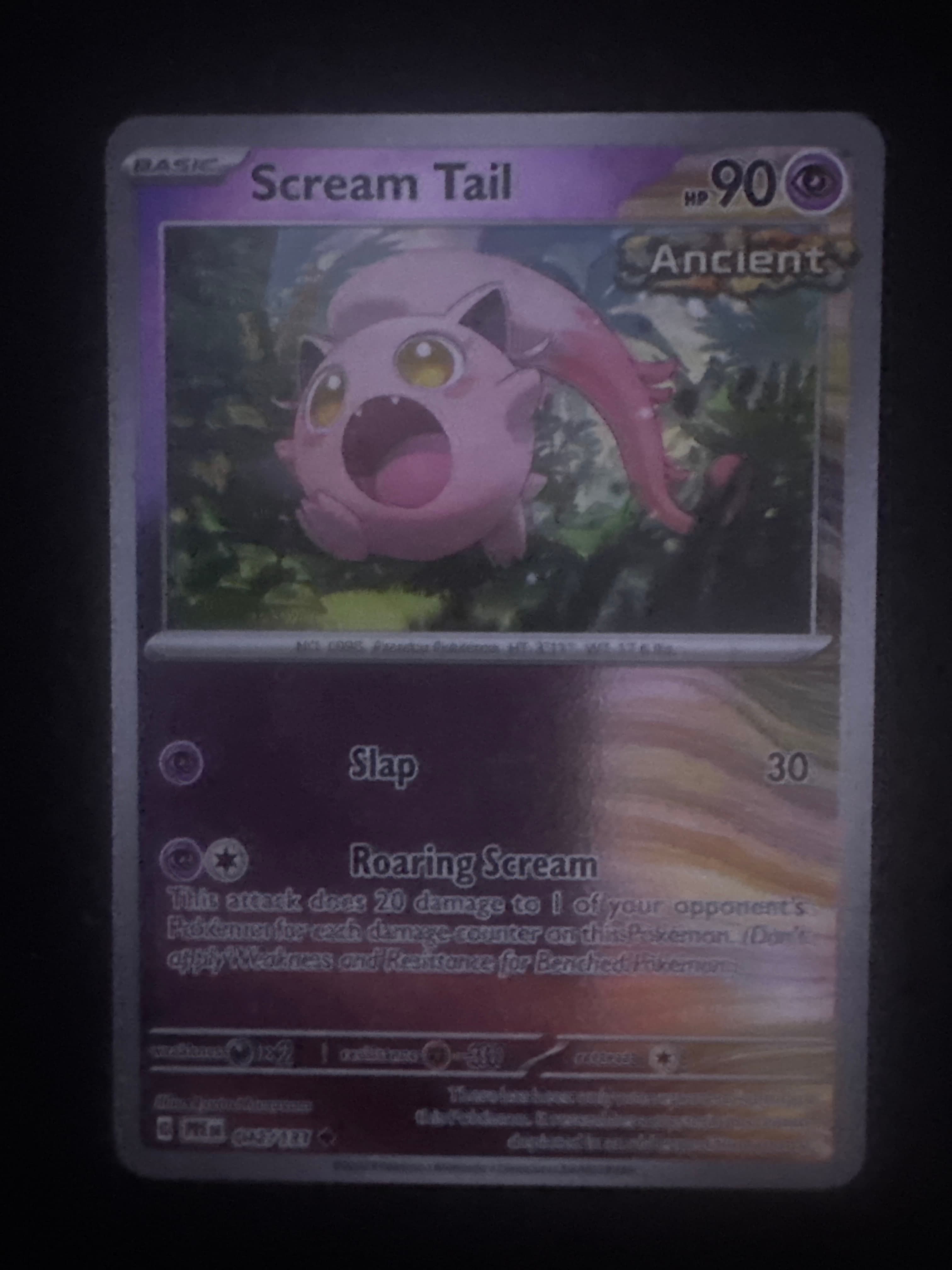 Scream Tail from Prismatic Evolutions