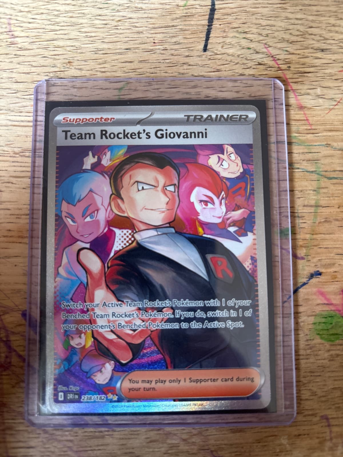 Team Rocket's Giovanni from Destined Rivals