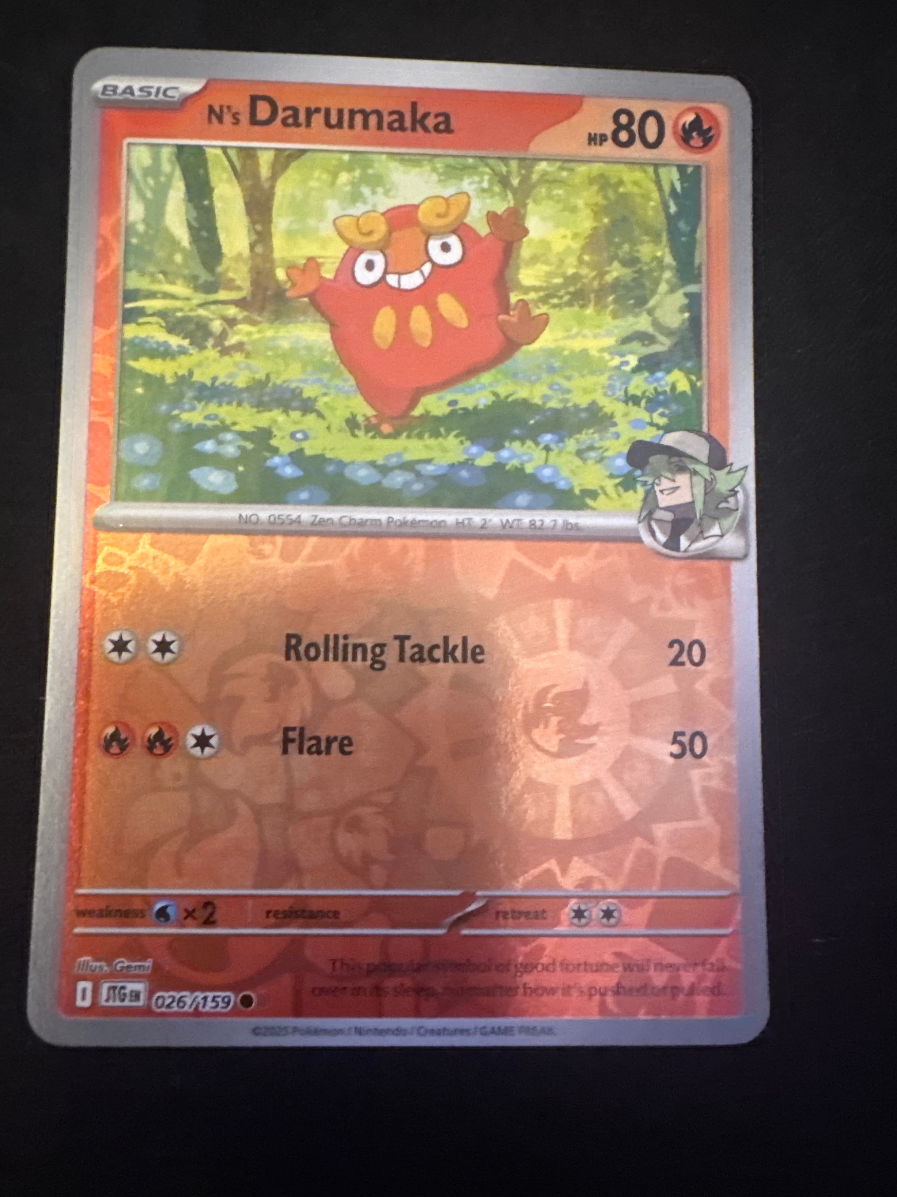 N's Darumaka from Journey Together