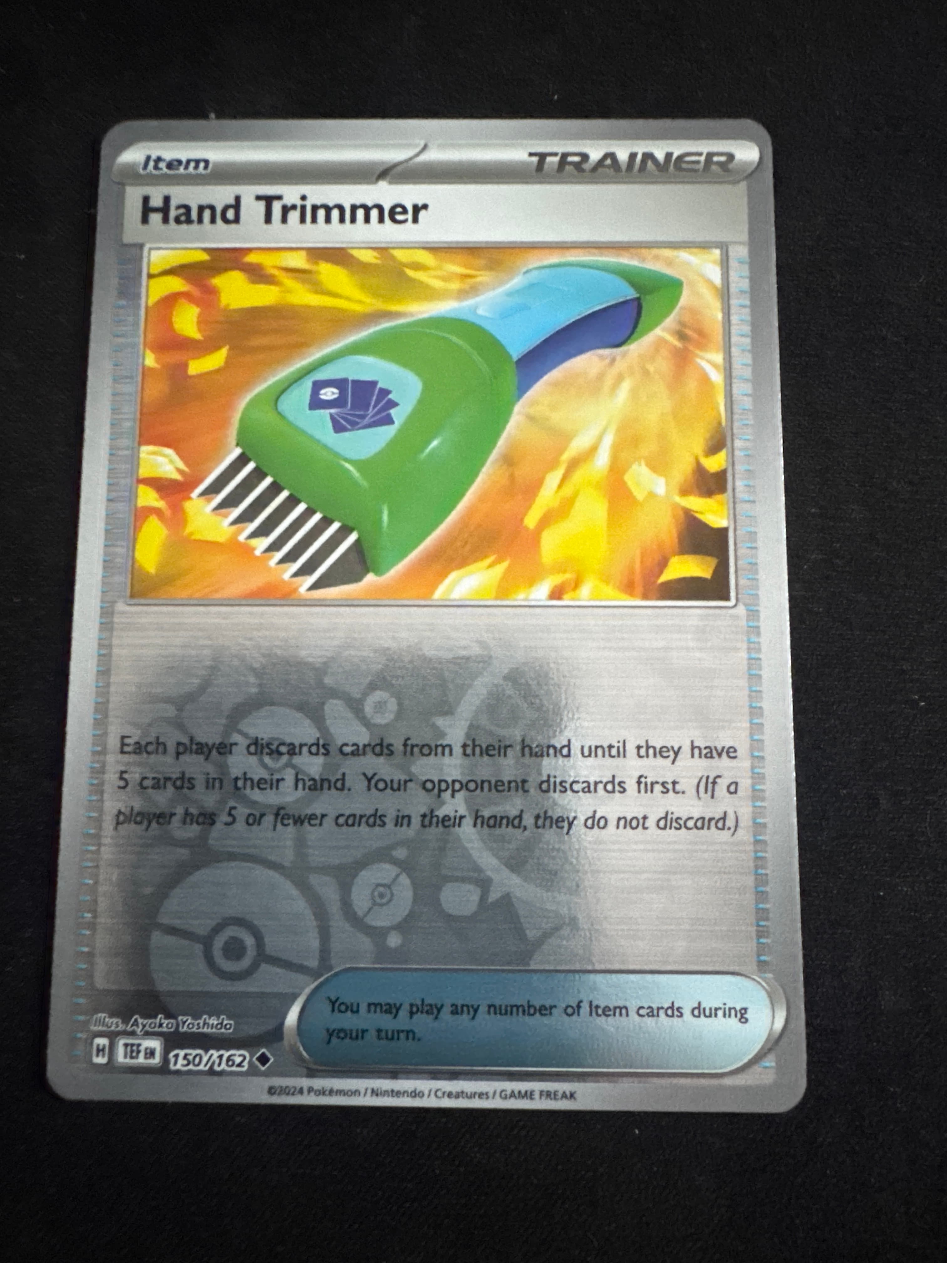 Hand Trimmer from Temporal Forces