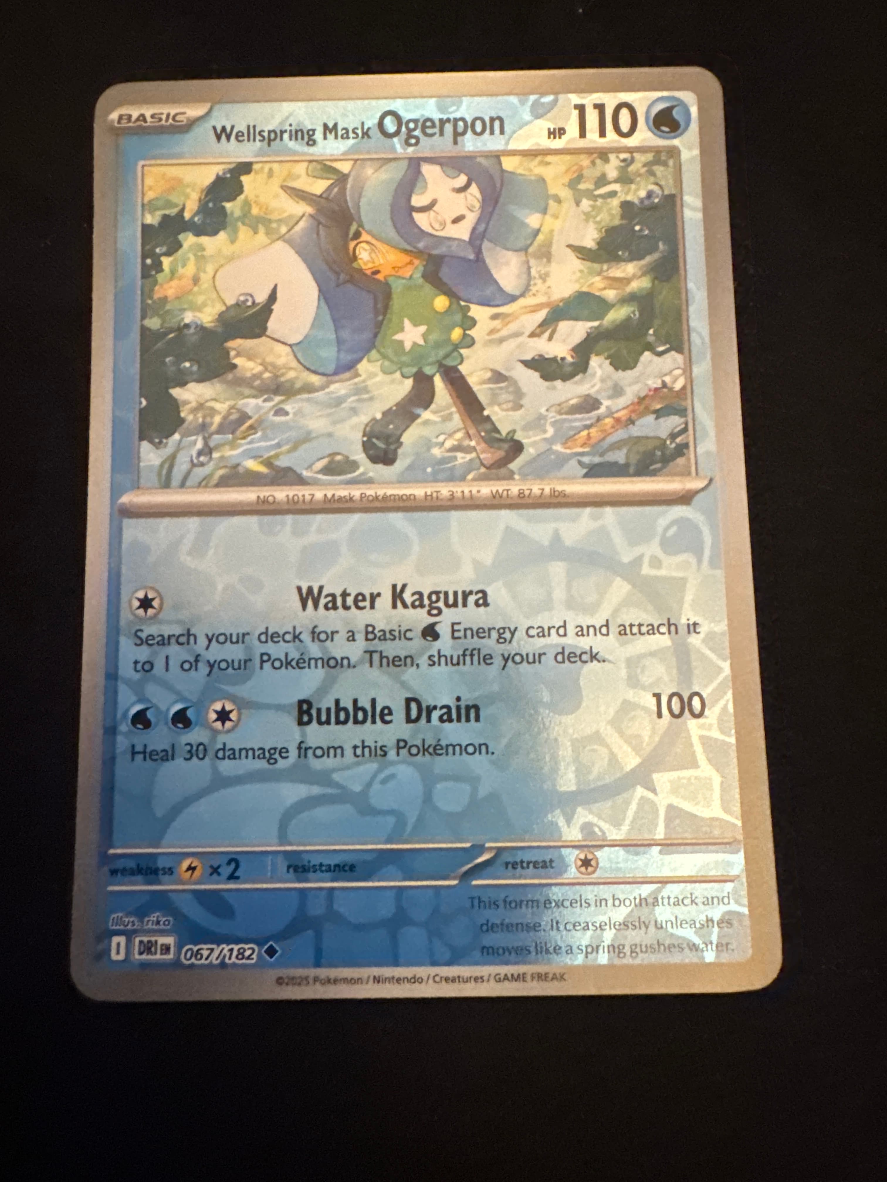 Wellspring Mask Ogerpon from Destined Rivals