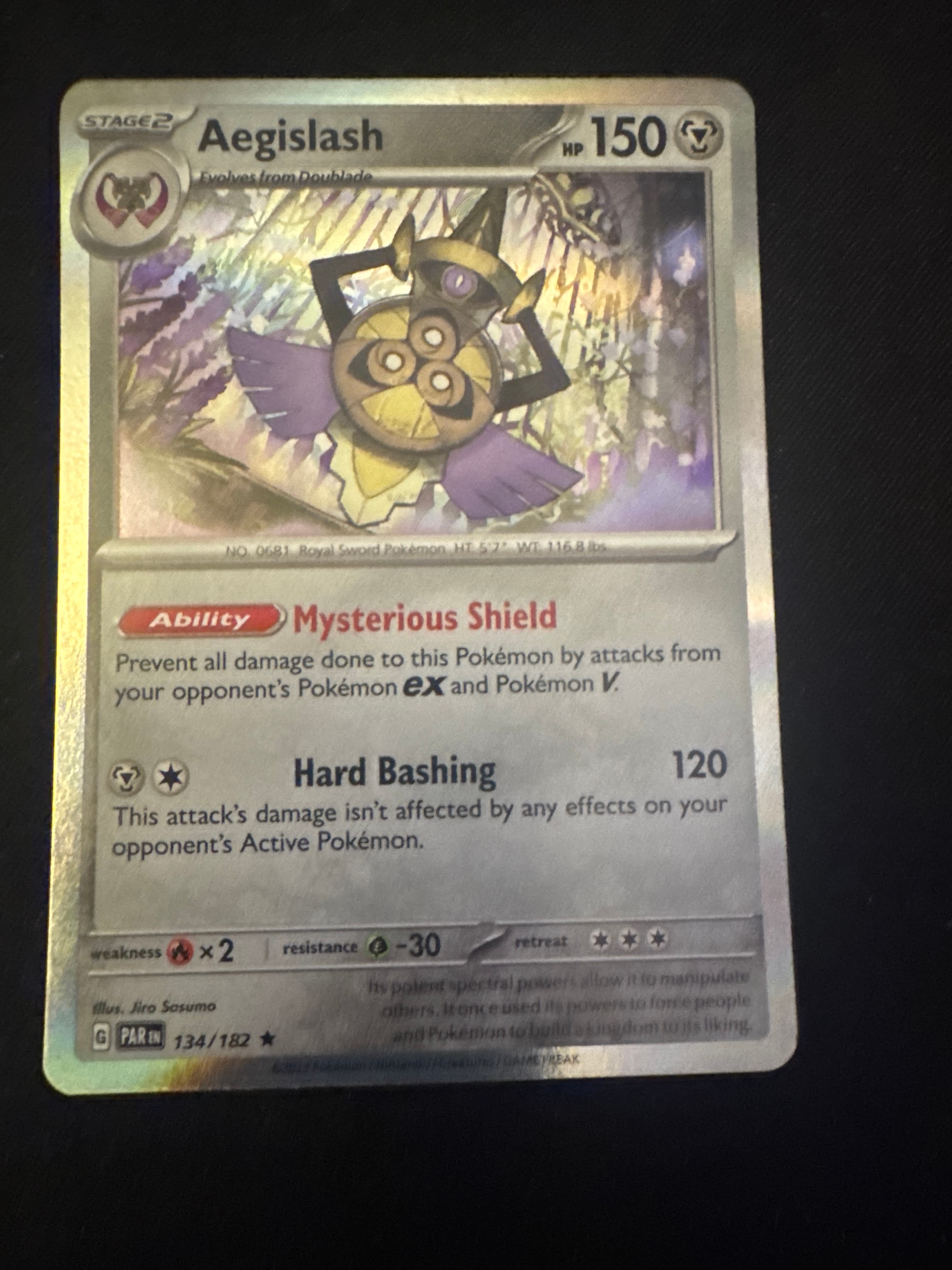 Aegislash from Paradox Rift