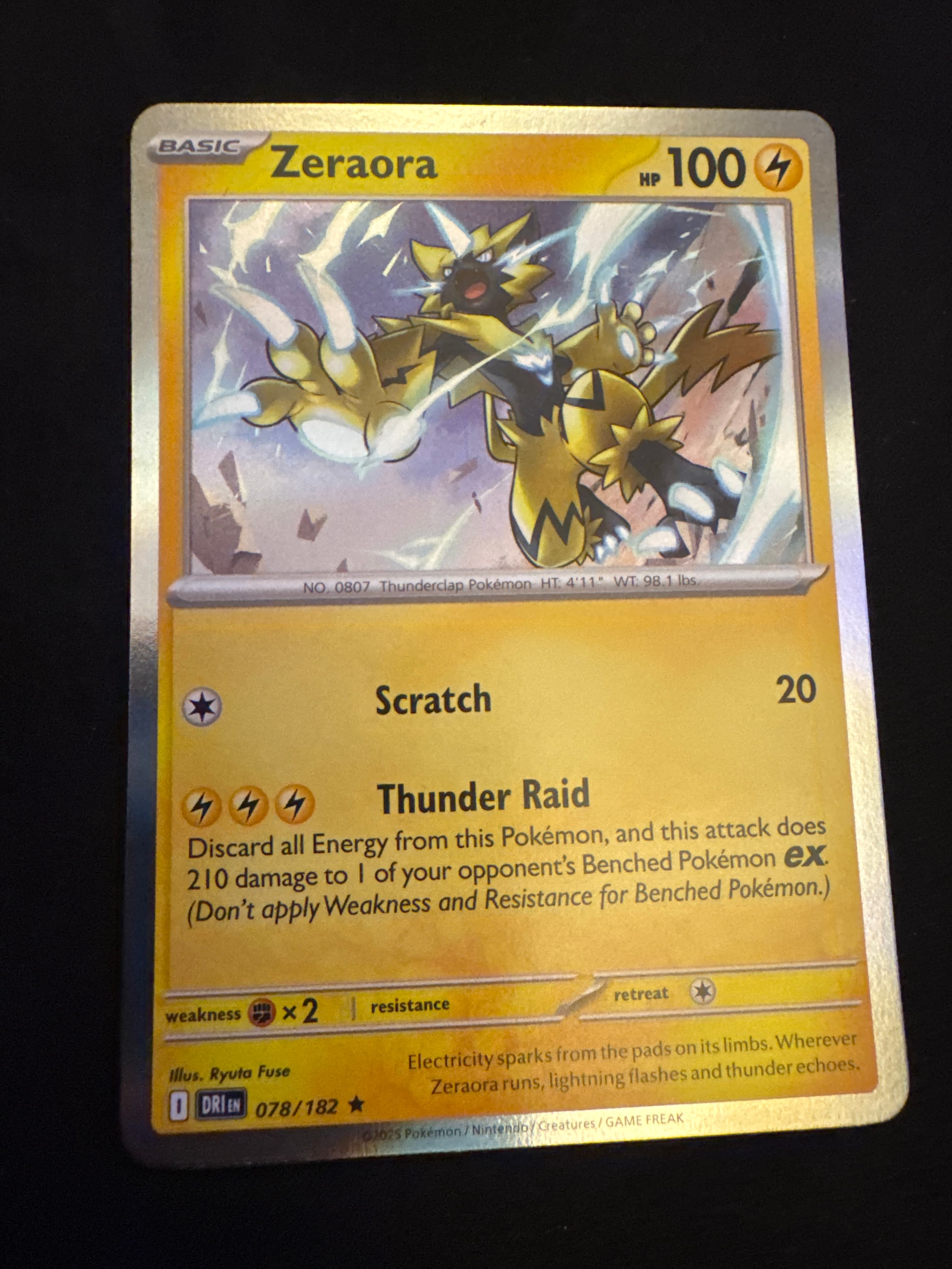 Zeraora from Destined Rivals