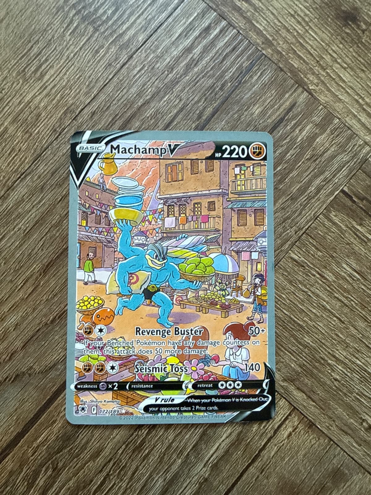 Machamp V from Astral Radiance