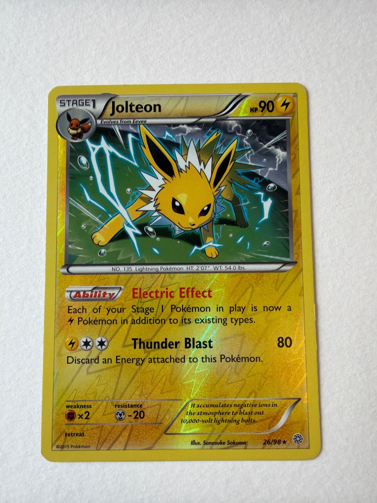 Jolteon from Ancient Origins